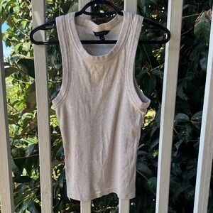 Banana Republic Heather Cream Tank Top